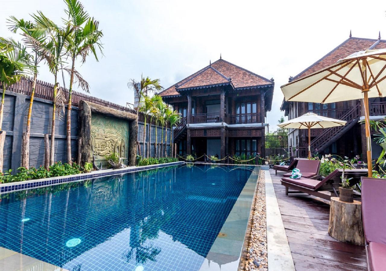 Khmer Paradise Villa Siem Reap Esterno foto