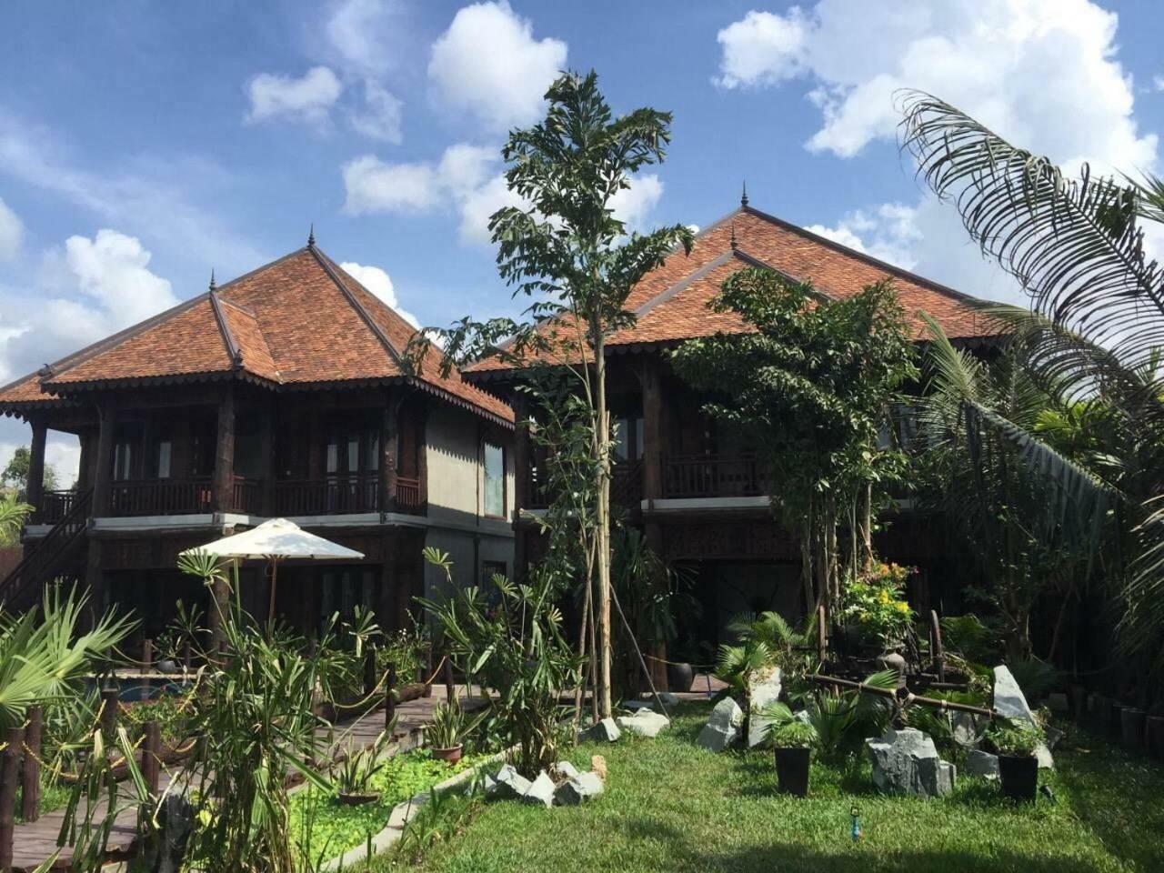Khmer Paradise Villa Siem Reap Esterno foto