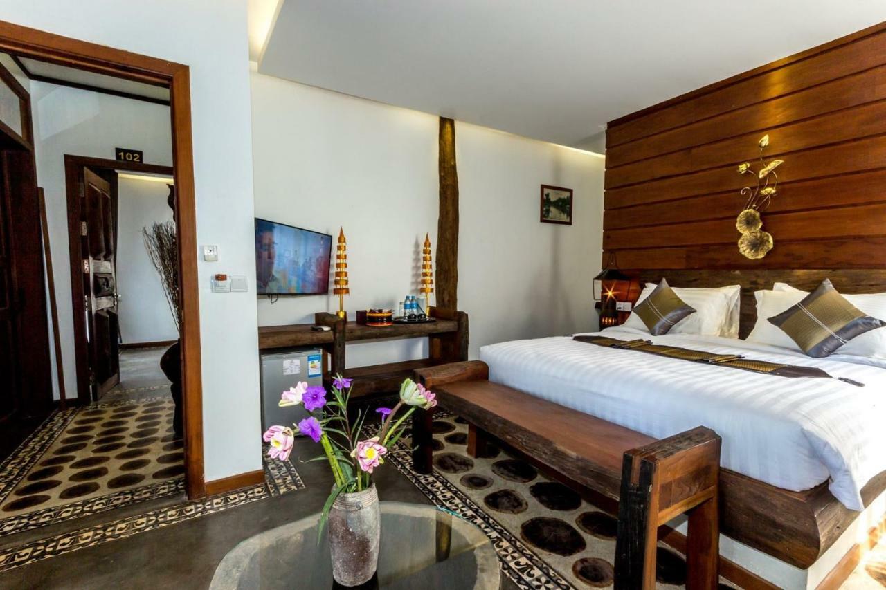 Khmer Paradise Villa Siem Reap Esterno foto