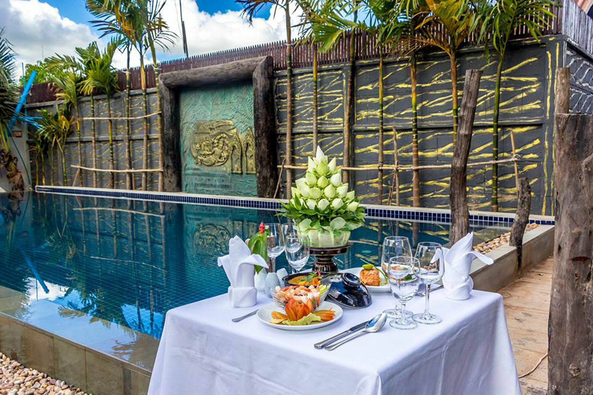 Khmer Paradise Villa Siem Reap Esterno foto