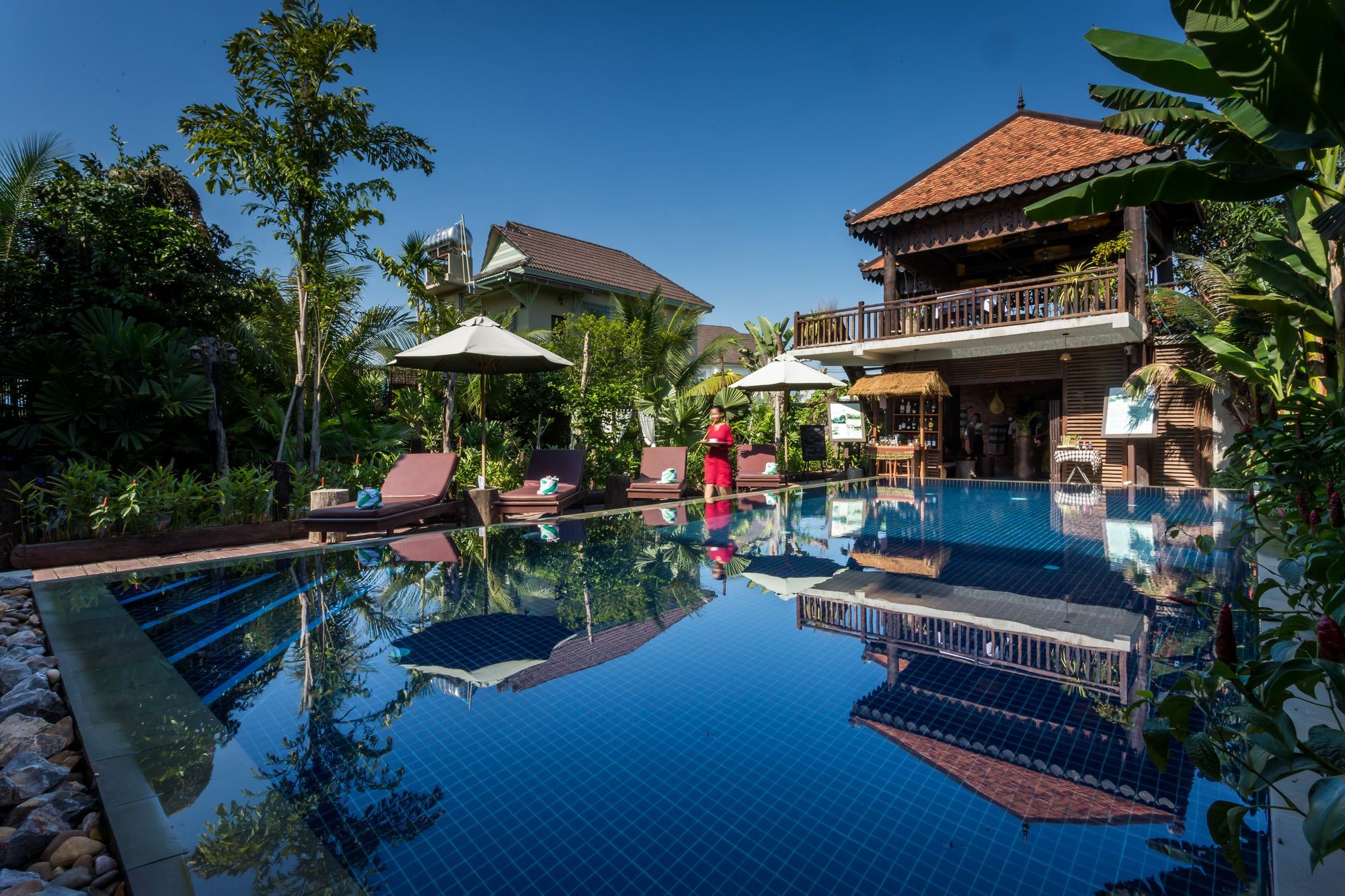 Khmer Paradise Villa Siem Reap Esterno foto
