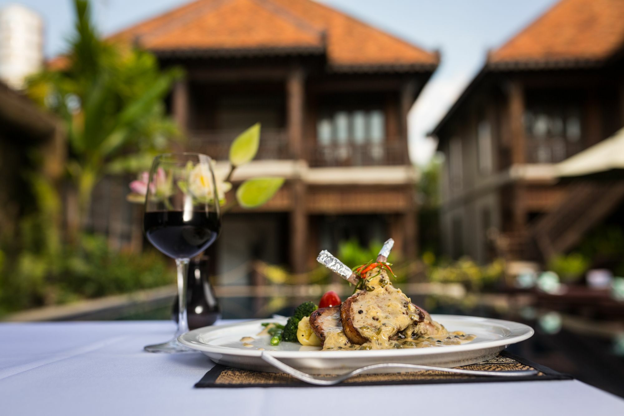 Khmer Paradise Villa Siem Reap Esterno foto